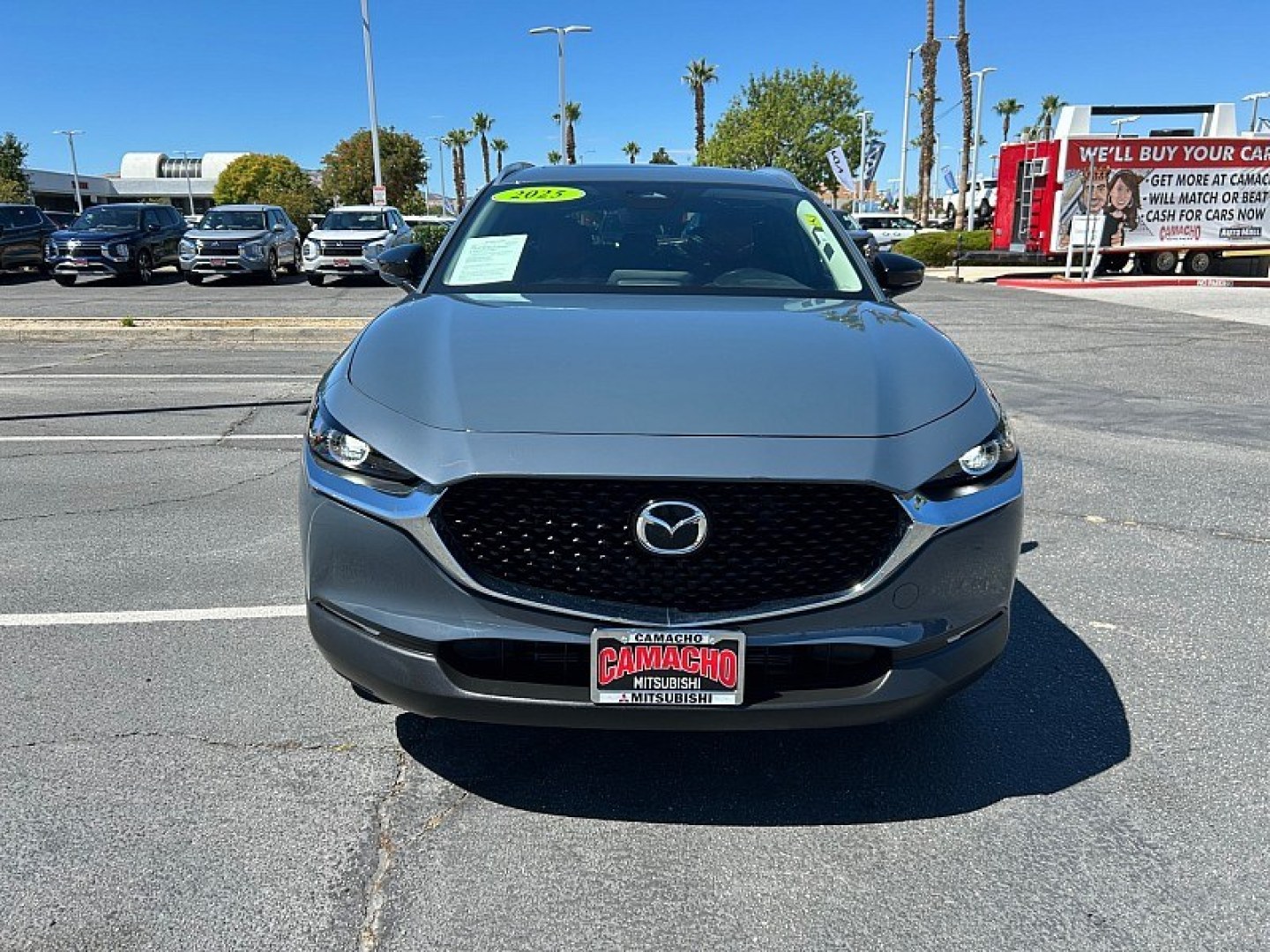 2025 Gray Mazda CX-30 (3MVDMBCM7SM) with an 4-Cyl SKYACTIV-G 2.5 Liter engine, Automatic 6-Spd transmission, located at 412 Auto Vista Drive, Palmdale, 93551, (661) 945-0620, 34.592636, -118.136681- Photo#6