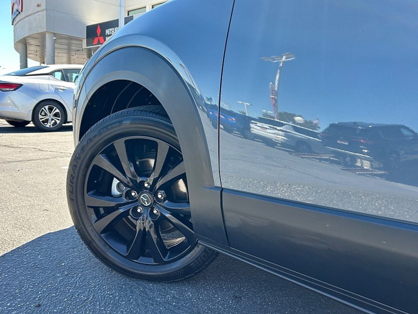 2025 Gray Mazda CX-30 (3MVDMBCM7SM) with an 4-Cyl SKYACTIV-G 2.5 Liter engine, Automatic 6-Spd transmission, located at 412 Auto Vista Drive, Palmdale, 93551, (661) 945-0620, 34.592636, -118.136681- Photo#10