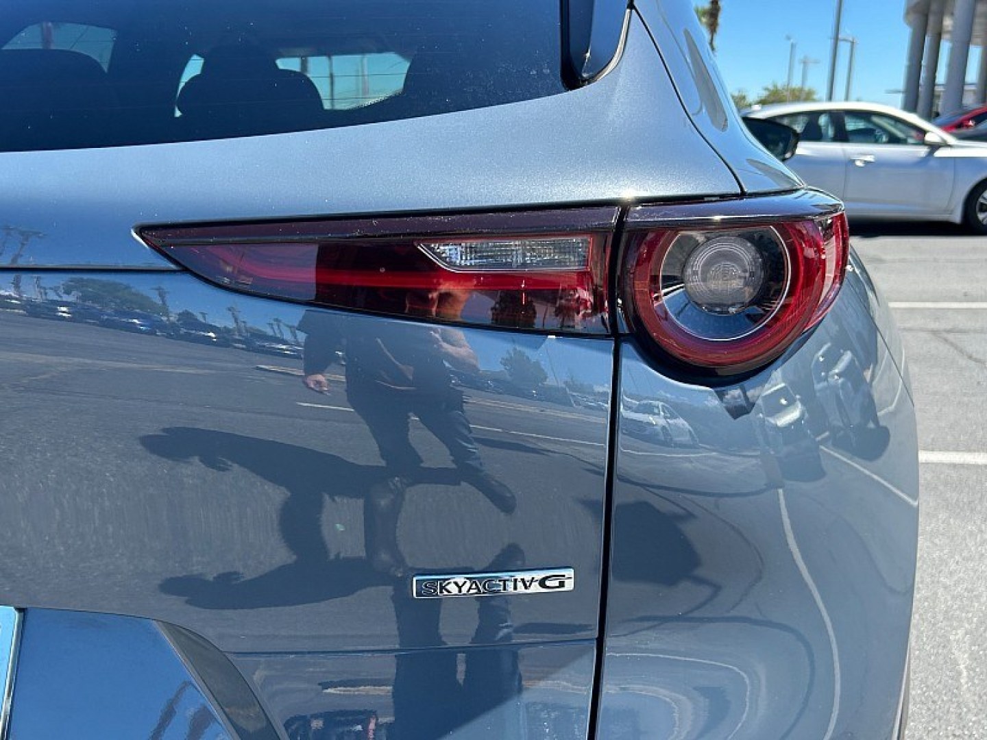 2025 Gray Mazda CX-30 (3MVDMBCM7SM) with an 4-Cyl SKYACTIV-G 2.5 Liter engine, Automatic 6-Spd transmission, located at 412 Auto Vista Drive, Palmdale, 93551, (661) 945-0620, 34.592636, -118.136681- Photo#13