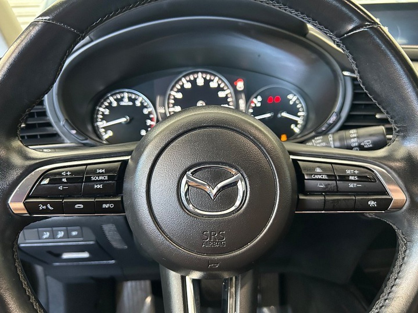 2025 Gray Mazda CX-30 (3MVDMBCM7SM) with an 4-Cyl SKYACTIV-G 2.5 Liter engine, Automatic 6-Spd transmission, located at 412 Auto Vista Drive, Palmdale, 93551, (661) 945-0620, 34.592636, -118.136681- Photo#22