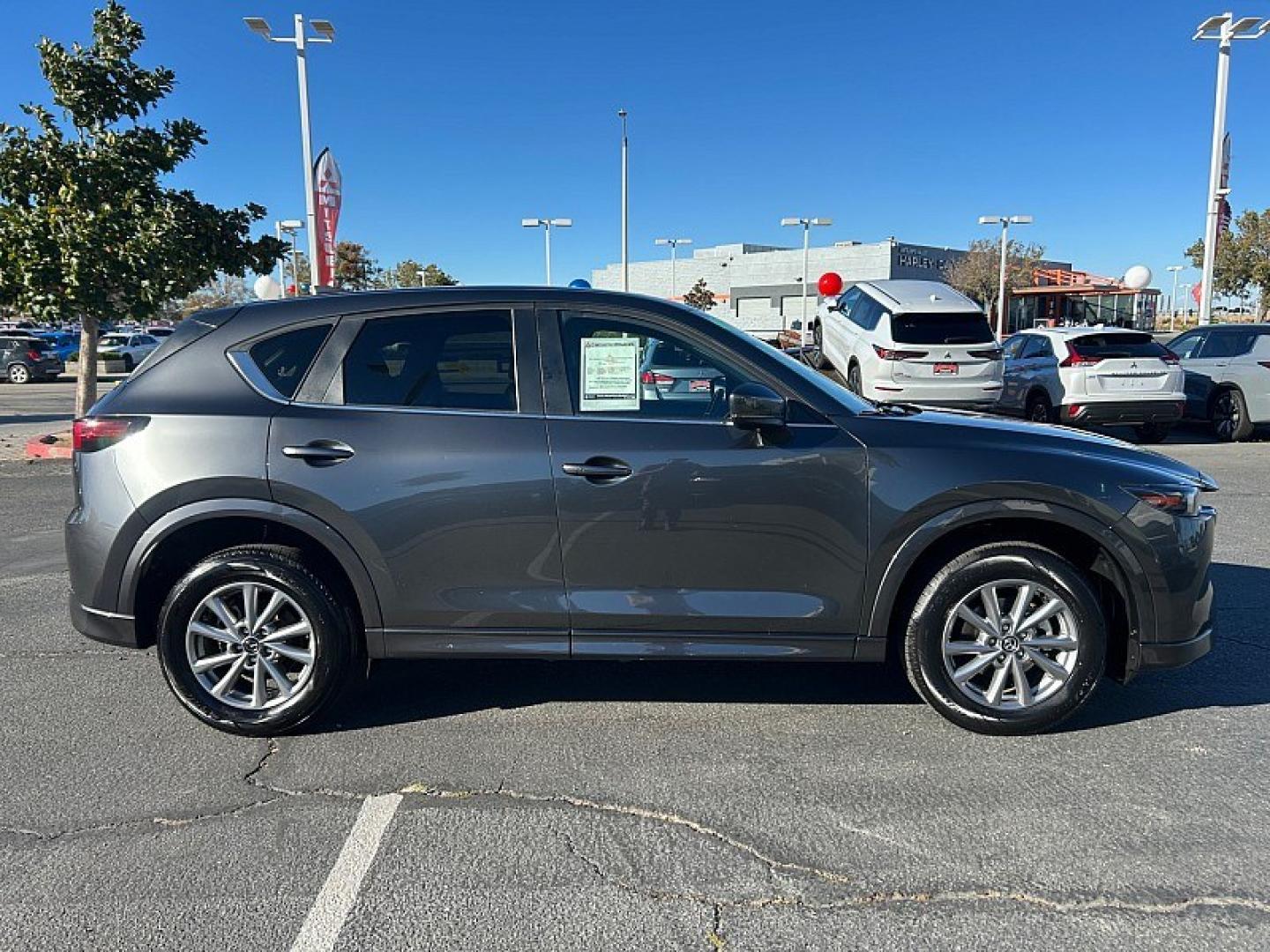 2025 GRAY Mazda CX-5 (JM3KFBCLXS0) with an 4-Cyl 2.5 Liter engine, Automatic 6-Spd transmission, located at 412 Auto Vista Drive, Palmdale, 93551, (661) 945-0620, 34.592636, -118.136681- Photo#6