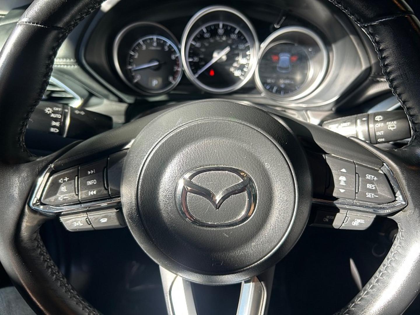2025 GRAY Mazda CX-5 (JM3KFBCLXS0) with an 4-Cyl 2.5 Liter engine, Automatic 6-Spd transmission, located at 412 Auto Vista Drive, Palmdale, 93551, (661) 945-0620, 34.592636, -118.136681- Photo#13