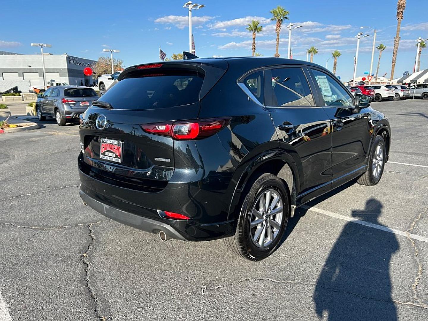 2025 BLACK /black Mazda CX-5 (JM3KFBBLXS0) with an 4-Cyl 2.5 Liter engine, Automatic 6-Spd transmission, located at 412 Auto Vista Drive, Palmdale, 93551, (661) 945-0620, 34.592636, -118.136681 - Discover comfort, versatility, and modern style in this one-owner 2025 Mazda CX-5 2.5 S Select AWD!With its sleek design, refined interior, and confident all-wheel-drive capability, this SUV is ready for daily commutes and weekend adventures alike. Powered by a 2.5L 4-cylinder engine paired with a 6- Photo#2
