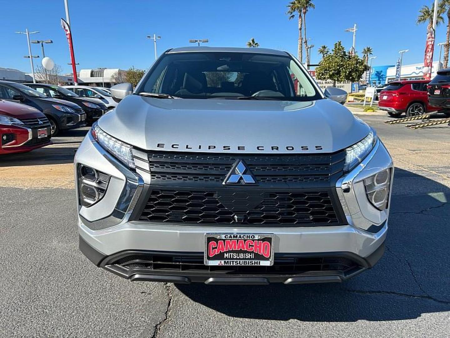 2025 SILVER Mitsubishi Eclipse Cross (JA4ATUAA6SZ) with an 4-Cyl Turbo 1.5 Liter engine, Automatic CVT transmission, located at 412 Auto Vista Drive, Palmdale, 93551, (661) 945-0620, 34.592636, -118.136681 - Photo#1