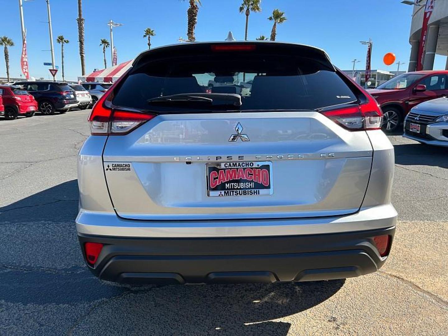 2025 SILVER Mitsubishi Eclipse Cross (JA4ATUAA6SZ) with an 4-Cyl Turbo 1.5 Liter engine, Automatic CVT transmission, located at 412 Auto Vista Drive, Palmdale, 93551, (661) 945-0620, 34.592636, -118.136681 - Photo#5