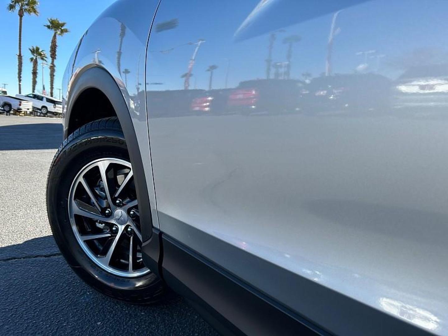 2025 SILVER Mitsubishi Eclipse Cross (JA4ATUAA6SZ) with an 4-Cyl Turbo 1.5 Liter engine, Automatic CVT transmission, located at 412 Auto Vista Drive, Palmdale, 93551, (661) 945-0620, 34.592636, -118.136681 - Photo#9