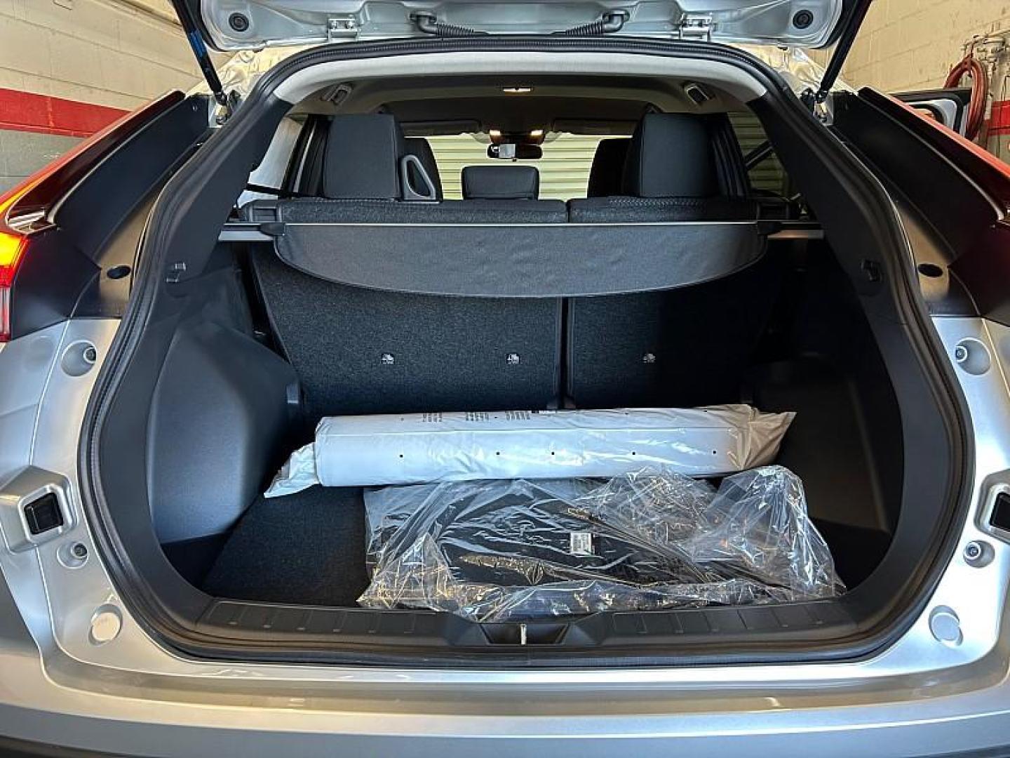 2025 SILVER Mitsubishi Eclipse Cross (JA4ATUAA6SZ) with an 4-Cyl Turbo 1.5 Liter engine, Automatic CVT transmission, located at 412 Auto Vista Drive, Palmdale, 93551, (661) 945-0620, 34.592636, -118.136681 - Photo#28