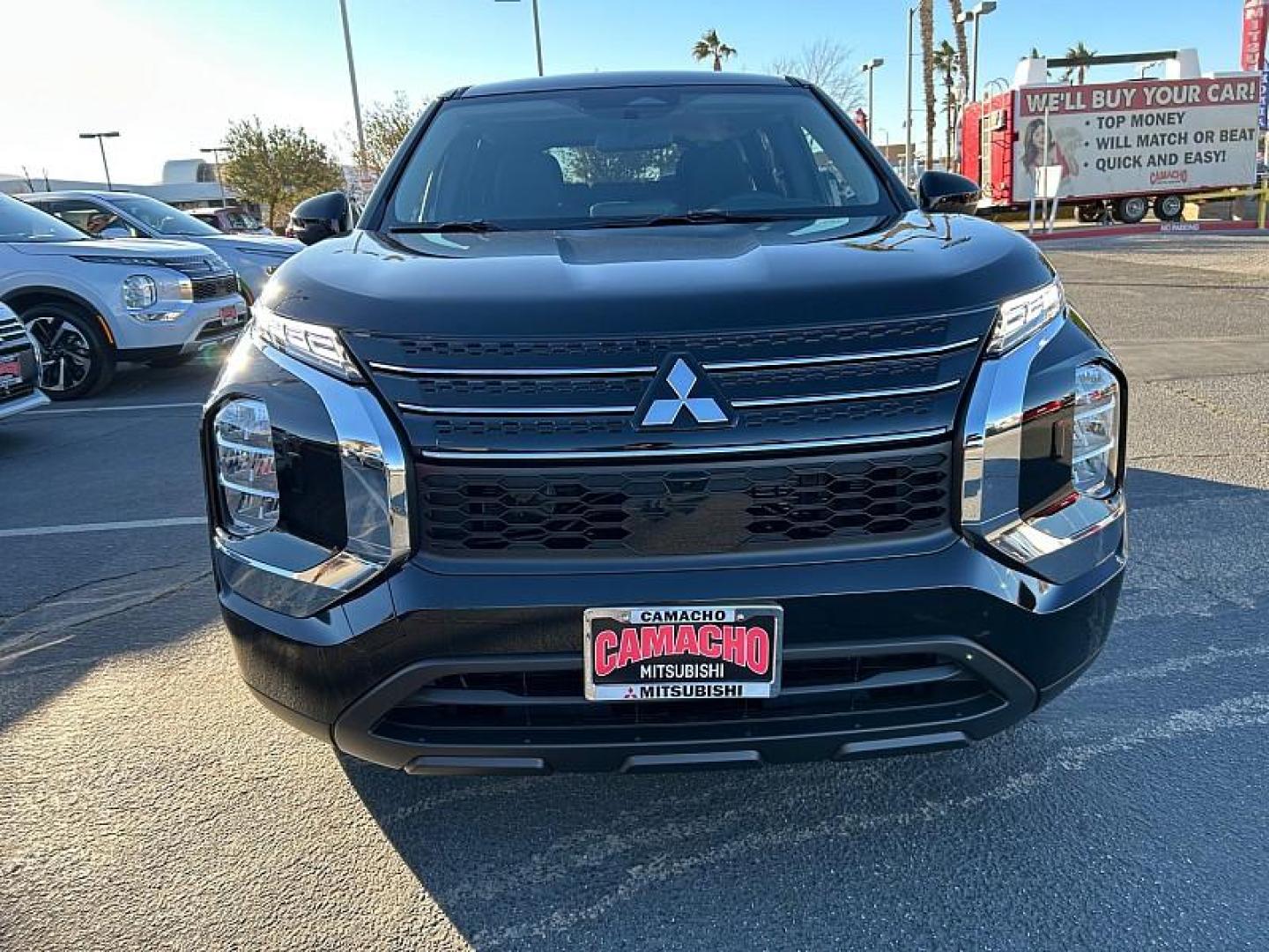 2025 BLACK Mitsubishi Outlander Plug-In Hybrid (JA4T5UA9XSZ) with an 4-Cyl Hybrid 2.4 Liter engine, Automatic 1-Spd transmission, located at 412 Auto Vista Drive, Palmdale, 93551, (661) 945-0620, 34.592636, -118.136681 - Photo#1