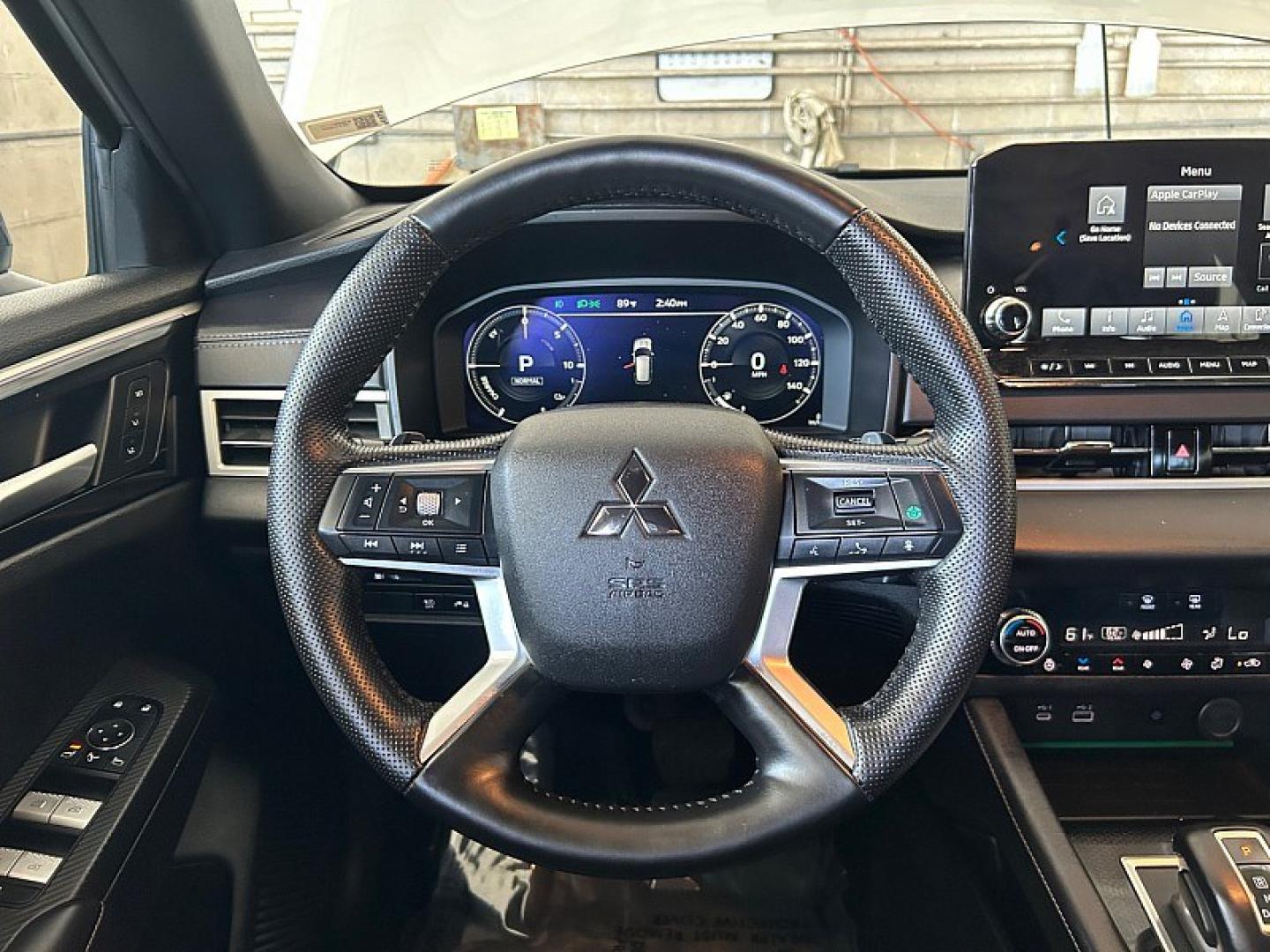 2025 GRAY Mitsubishi Outlander Plug-In Hybrid (JA4T5WA97SZ) with an 4-Cyl Hybrid 2.4 Liter engine, Automatic 1-Spd transmission, located at 412 Auto Vista Drive, Palmdale, 93551, (661) 945-0620, 34.592636, -118.136681 - Photo#26