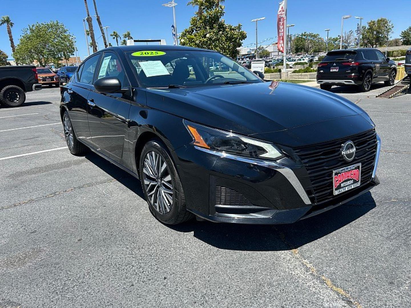 2025 BLACK Nissan Altima (1N4BL4DVXSN) with an 4-Cyl 2.5 Liter engine, Automatic CVT transmission, located at 412 Auto Vista Drive, Palmdale, 93551, (661) 945-0620, 34.592636, -118.136681- Photo#0