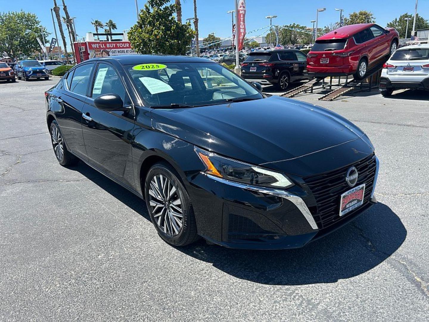 2025 Black Nissan Altima (1N4BL4DV9SN) with an 4-Cyl 2.5 Liter engine, Automatic CVT transmission, located at 412 Auto Vista Drive, Palmdale, 93551, (661) 945-0620, 34.592636, -118.136681- Photo#0