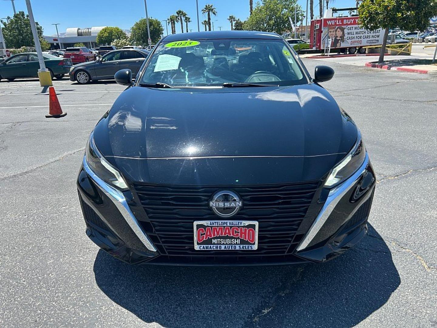 2025 Black Nissan Altima (1N4BL4DV9SN) with an 4-Cyl 2.5 Liter engine, Automatic CVT transmission, located at 412 Auto Vista Drive, Palmdale, 93551, (661) 945-0620, 34.592636, -118.136681- Photo#1