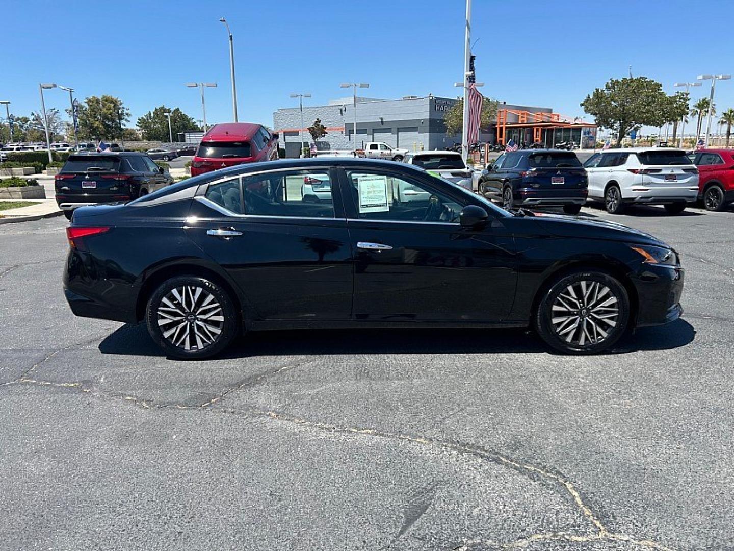 2025 Black Nissan Altima (1N4BL4DV9SN) with an 4-Cyl 2.5 Liter engine, Automatic CVT transmission, located at 412 Auto Vista Drive, Palmdale, 93551, (661) 945-0620, 34.592636, -118.136681- Photo#7