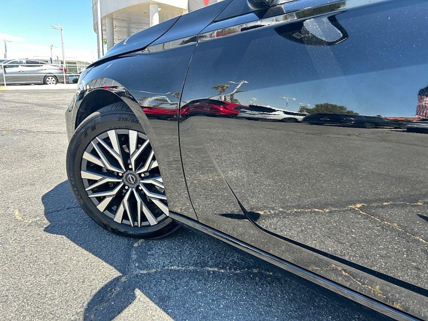 2025 Black Nissan Altima (1N4BL4DV9SN) with an 4-Cyl 2.5 Liter engine, Automatic CVT transmission, located at 412 Auto Vista Drive, Palmdale, 93551, (661) 945-0620, 34.592636, -118.136681- Photo#12