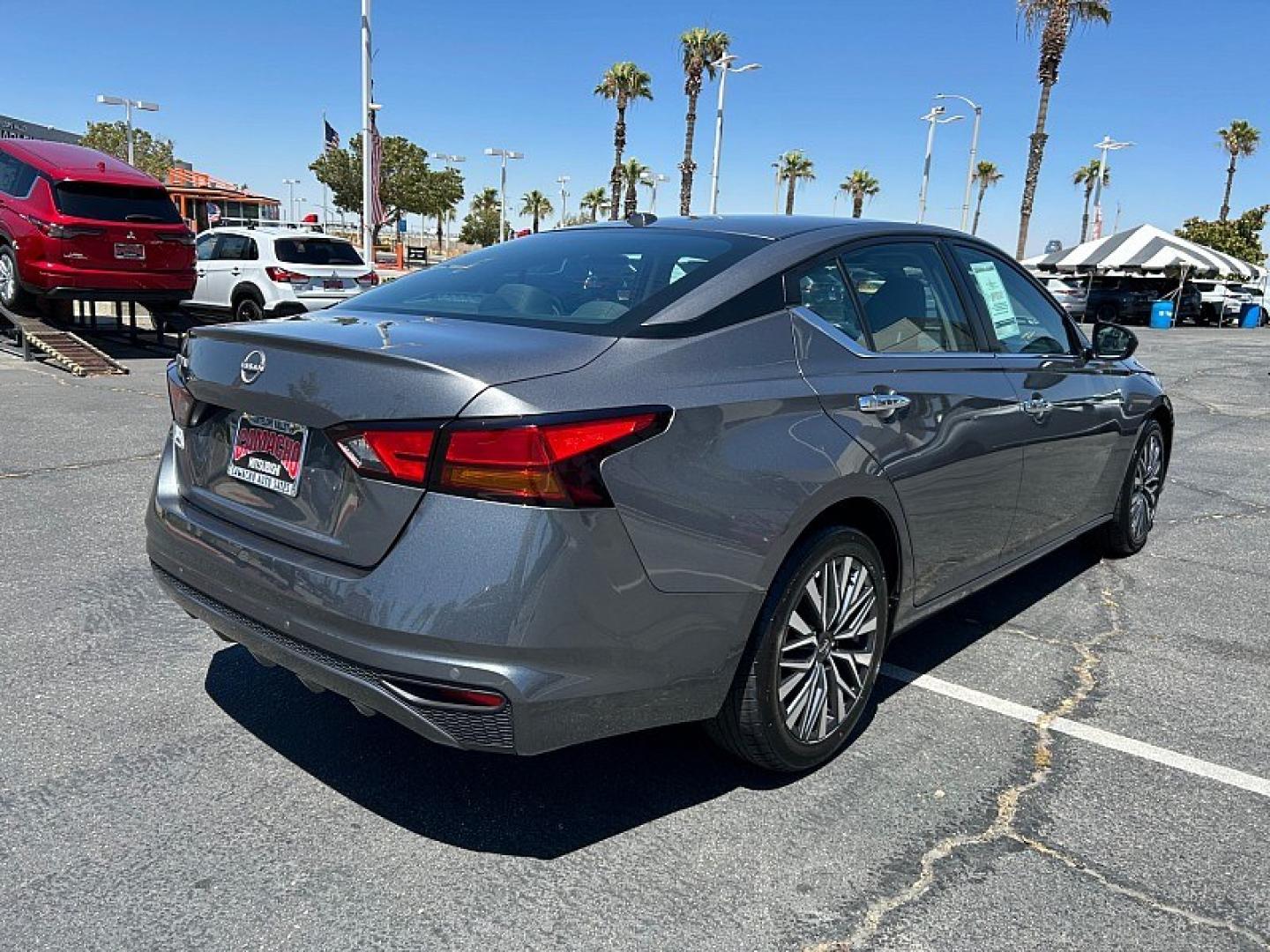 2025 Gray Nissan Altima (1N4BL4DVXSN) with an 4-Cyl 2.5 Liter engine, Automatic CVT transmission, located at 412 Auto Vista Drive, Palmdale, 93551, (661) 945-0620, 34.592636, -118.136681- Photo#2