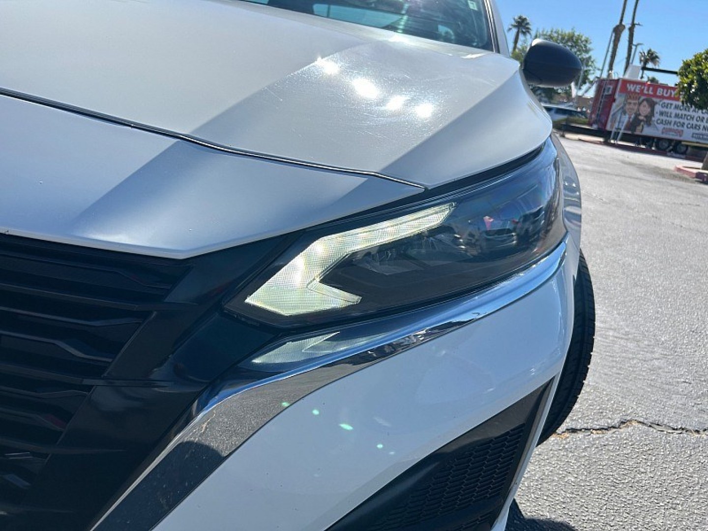 2025 White Nissan Altima (1N4BL4DV9SN) with an 4-Cyl 2.5 Liter engine, Automatic CVT transmission, located at 412 Auto Vista Drive, Palmdale, 93551, (661) 945-0620, 34.592636, -118.136681- Photo#11