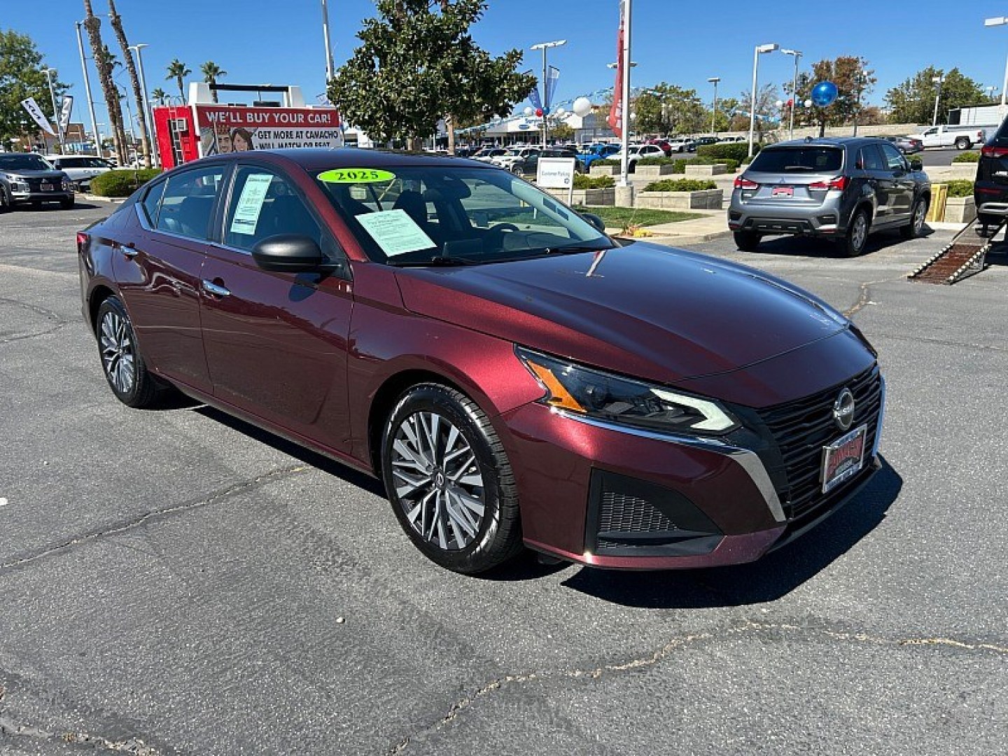 2025 Pearl /black Nissan Altima (1N4BL4DV4SN) with an 4-Cyl 2.5 Liter engine, Automatic CVT transmission, located at 412 Auto Vista Drive, Palmdale, 93551, (661) 945-0620, 34.592636, -118.136681 - Enjoy comfort, efficiency, and modern technology in this 2025 Nissan Altima SV!This one-owner sedan combines sleek styling with a smooth, comfortable ride, making it an excellent choice for daily commutes and longer road trips. Powered by a 2.5L 4-cylinder engine paired with Nissan and rsquo;s Xtron- Photo#0