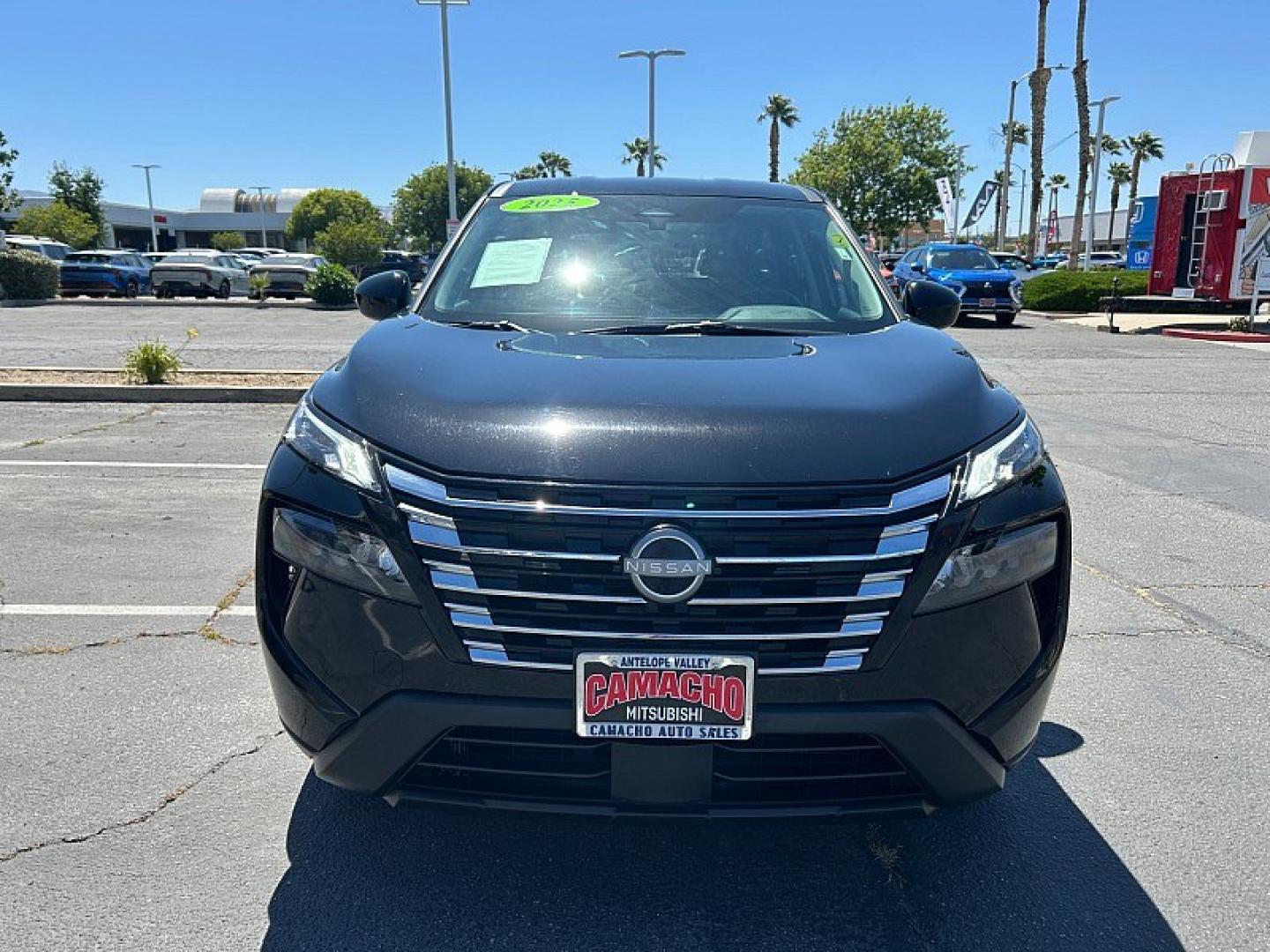 2025 BLACK Nissan Rogue (5N1BT3BA0SC) with an 3-Cyl Turbo 1.5 Liter engine, Automatic CVT transmission, located at 412 Auto Vista Drive, Palmdale, 93551, (661) 945-0620, 34.592636, -118.136681 - Photo#1