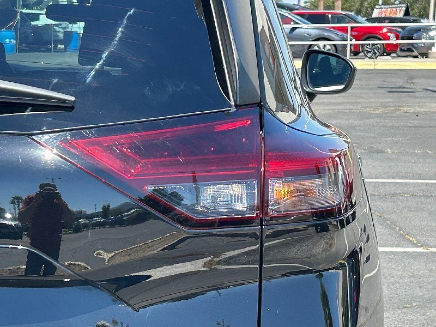 2025 BLACK Nissan Rogue (5N1BT3BA0SC) with an 3-Cyl Turbo 1.5 Liter engine, Automatic CVT transmission, located at 412 Auto Vista Drive, Palmdale, 93551, (661) 945-0620, 34.592636, -118.136681 - Photo#12