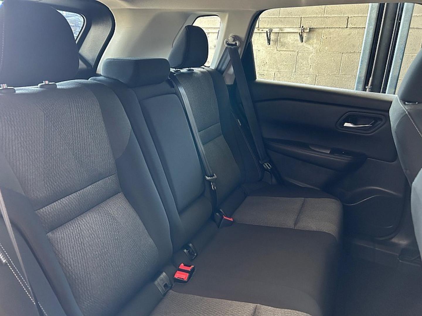 2025 BLACK Nissan Rogue (5N1BT3BA0SC) with an 3-Cyl Turbo 1.5 Liter engine, Automatic CVT transmission, located at 412 Auto Vista Drive, Palmdale, 93551, (661) 945-0620, 34.592636, -118.136681 - Photo#28