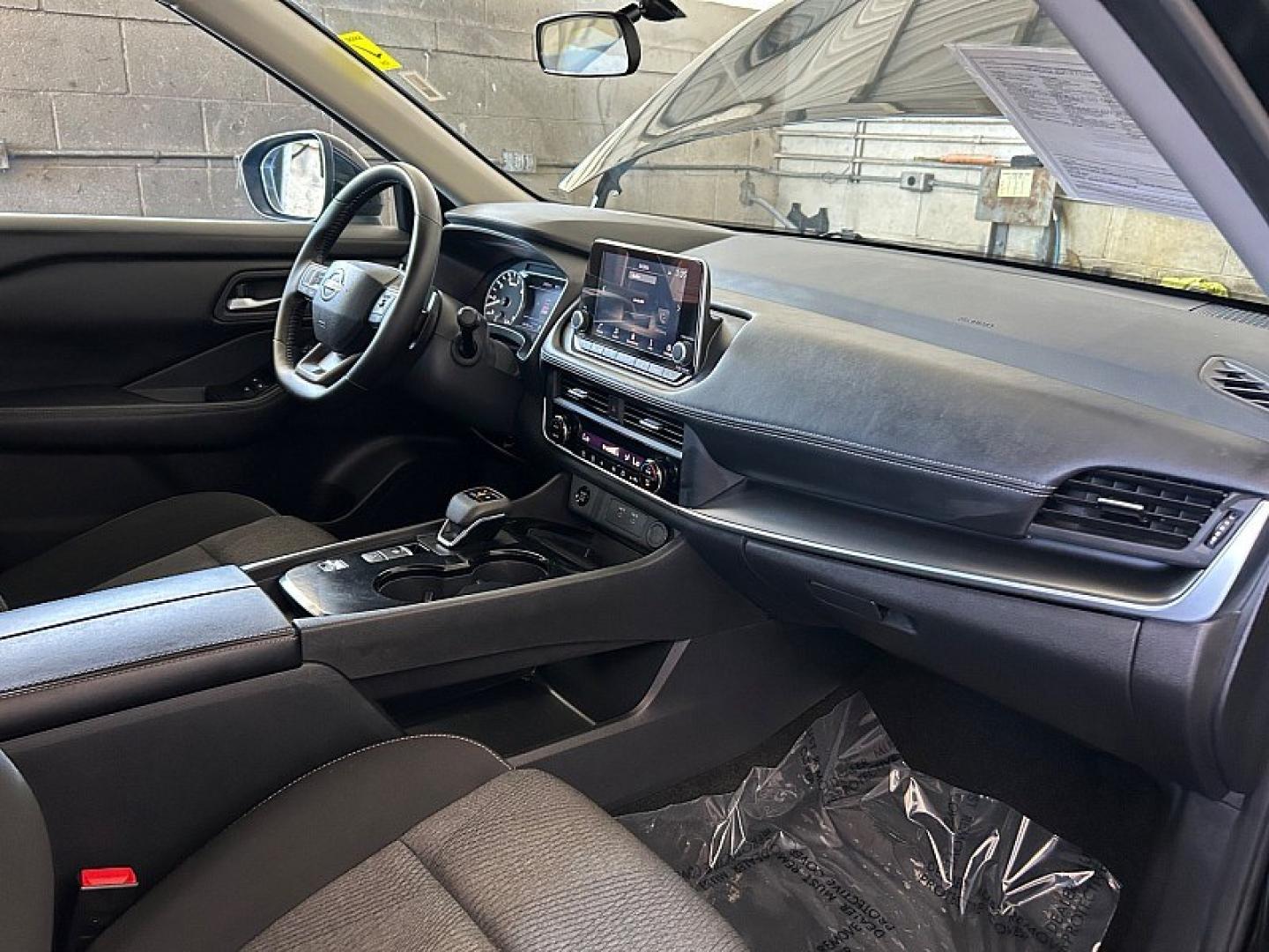 2025 BLACK Nissan Rogue (5N1BT3BA0SC) with an 3-Cyl Turbo 1.5 Liter engine, Automatic CVT transmission, located at 412 Auto Vista Drive, Palmdale, 93551, (661) 945-0620, 34.592636, -118.136681 - Photo#29