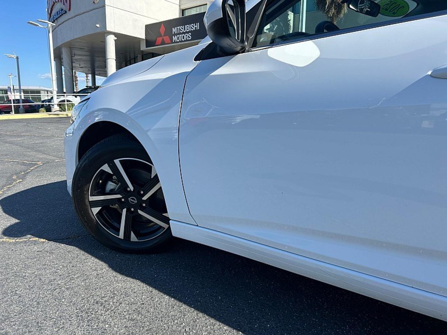 2025 WHITE Nissan Sentra (3N1AB8CV8SY) with an 4-Cyl 2.0 Liter engine, Automatic CVT transmission, located at 412 Auto Vista Drive, Palmdale, 93551, (661) 945-0620, 34.592636, -118.136681 - Photo#11