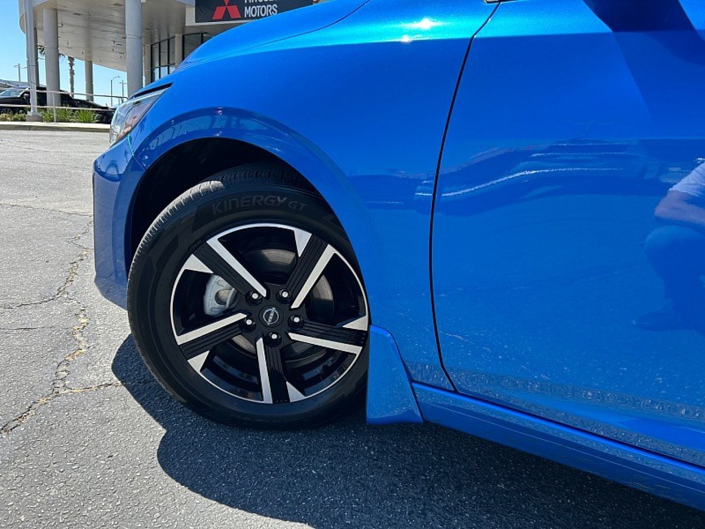2025 Blue Nissan Sentra (3N1AB8CV4SY) with an 4-Cyl 2.0 Liter engine, Automatic CVT transmission, located at 412 Auto Vista Drive, Palmdale, 93551, (661) 945-0620, 34.592636, -118.136681- Photo#6