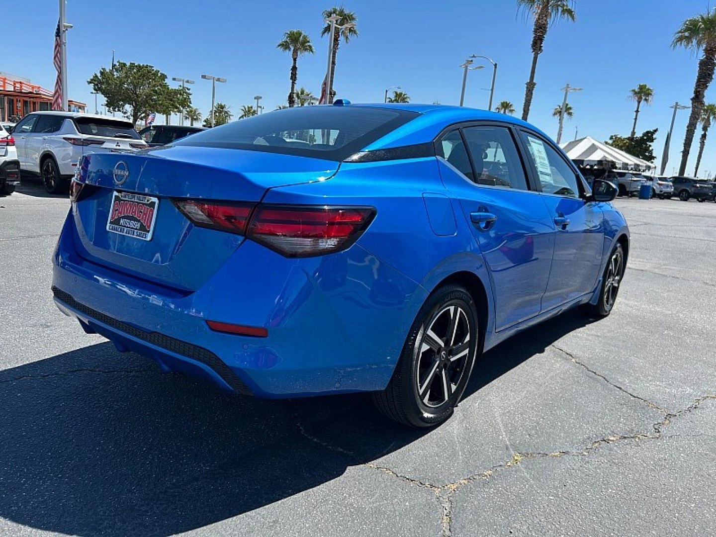 2025 Blue Nissan Sentra (3N1AB8CV4SY) with an 4-Cyl 2.0 Liter engine, Automatic CVT transmission, located at 412 Auto Vista Drive, Palmdale, 93551, (661) 945-0620, 34.592636, -118.136681- Photo#10