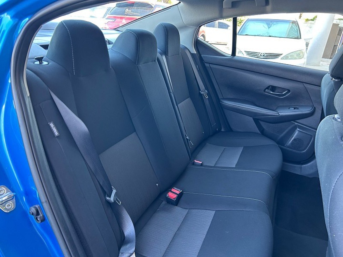 2025 Blue Nissan Sentra (3N1AB8CV4SY) with an 4-Cyl 2.0 Liter engine, Automatic CVT transmission, located at 412 Auto Vista Drive, Palmdale, 93551, (661) 945-0620, 34.592636, -118.136681- Photo#25