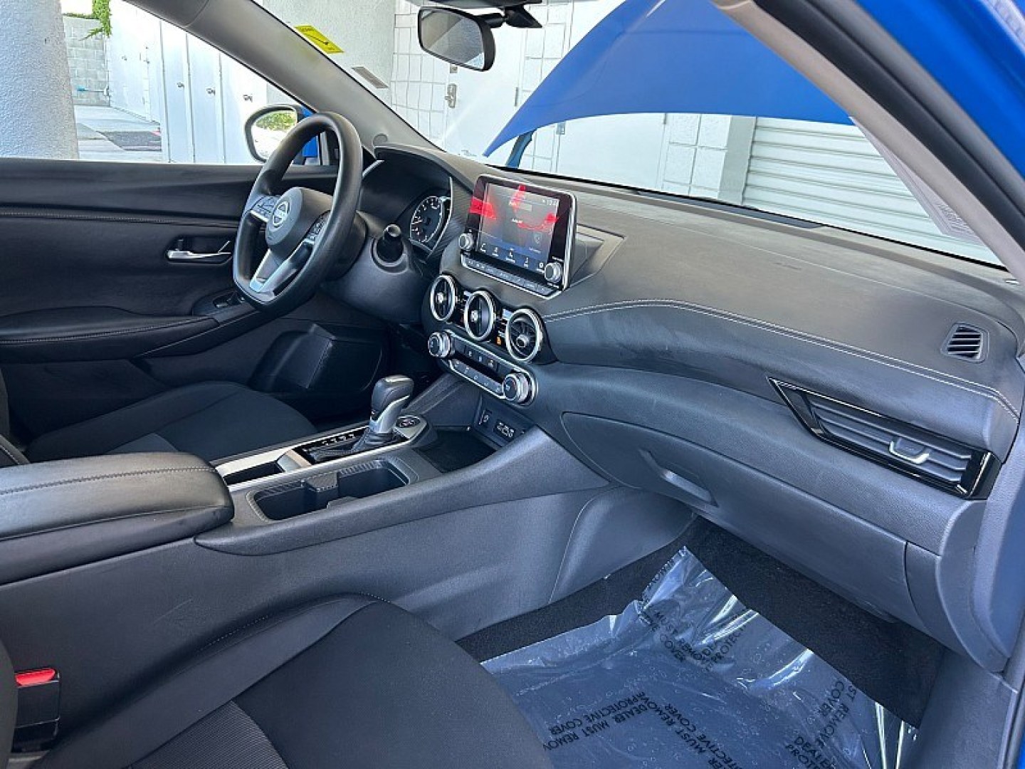 2025 Blue Nissan Sentra (3N1AB8CV4SY) with an 4-Cyl 2.0 Liter engine, Automatic CVT transmission, located at 412 Auto Vista Drive, Palmdale, 93551, (661) 945-0620, 34.592636, -118.136681- Photo#26