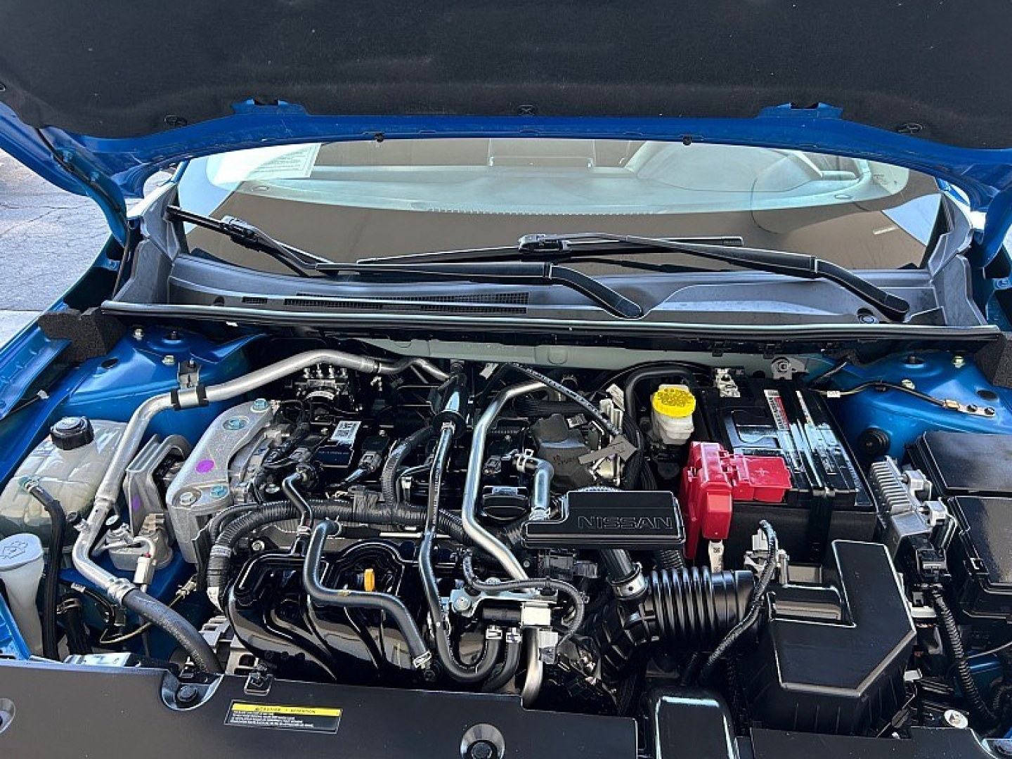 2025 Blue Nissan Sentra (3N1AB8CV4SY) with an 4-Cyl 2.0 Liter engine, Automatic CVT transmission, located at 412 Auto Vista Drive, Palmdale, 93551, (661) 945-0620, 34.592636, -118.136681- Photo#30