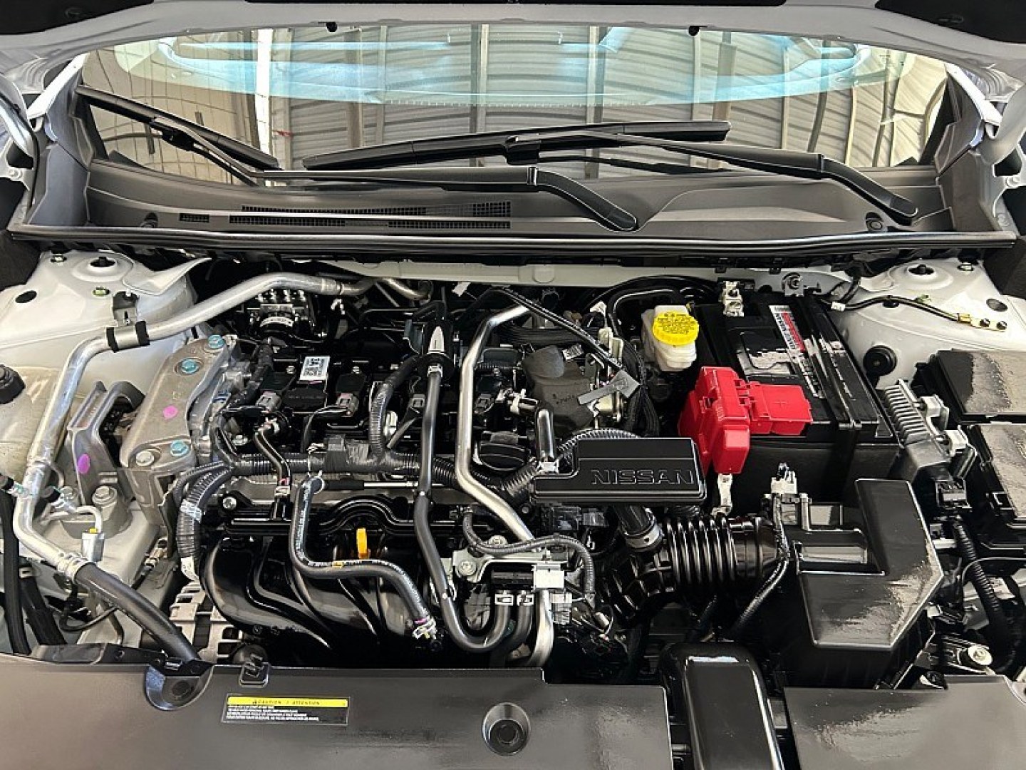 2025 White Nissan Sentra (3N1AB8CV9SY) with an 4-Cyl 2.0 Liter engine, Automatic CVT transmission, located at 412 Auto Vista Drive, Palmdale, 93551, (661) 945-0620, 34.592636, -118.136681- Photo#30