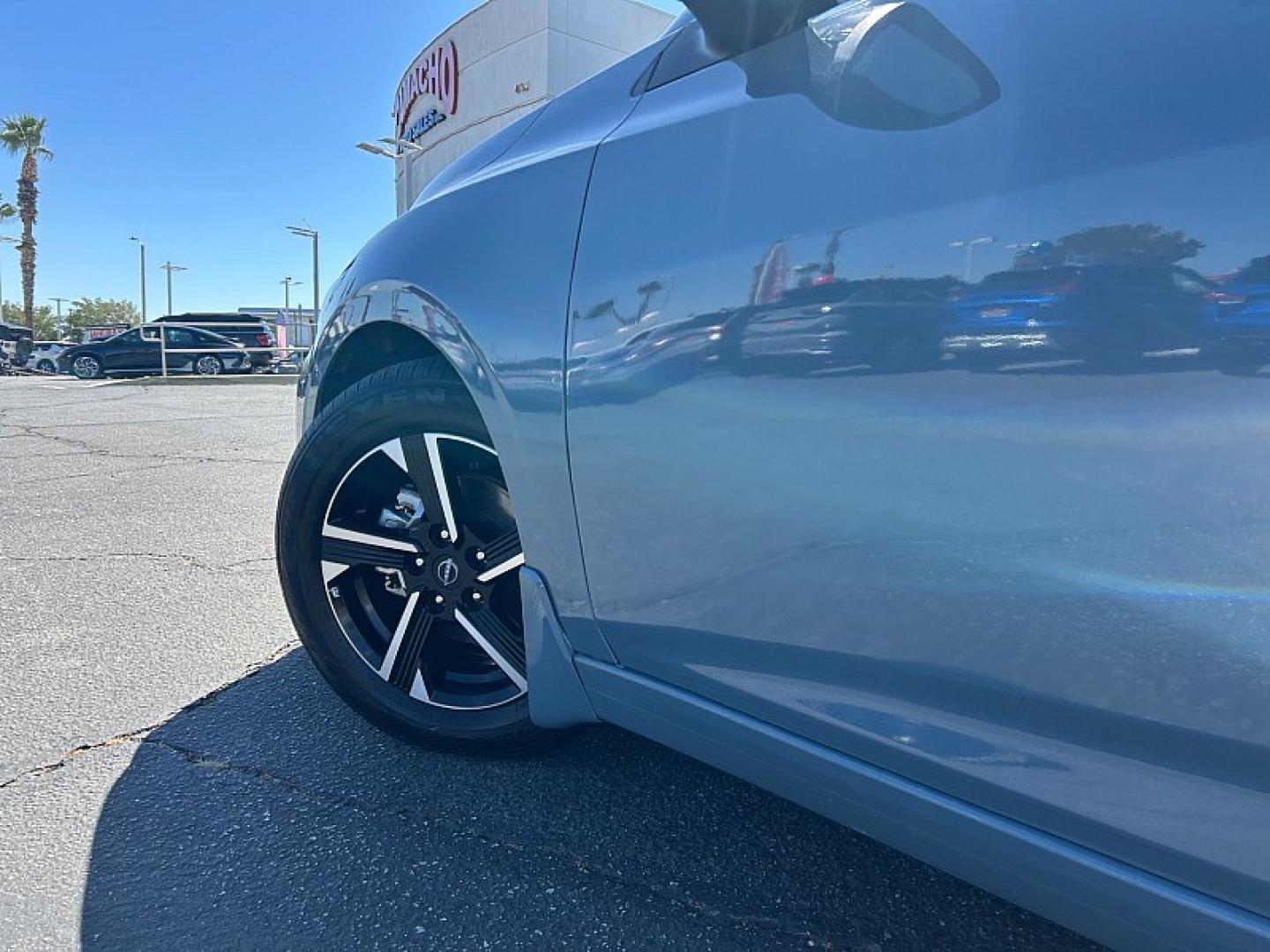2025 GRAY Nissan Sentra (3N1AB8CV7SY) with an 4-Cyl 2.0 Liter engine, Automatic CVT transmission, located at 412 Auto Vista Drive, Palmdale, 93551, (661) 945-0620, 34.592636, -118.136681- Photo#8