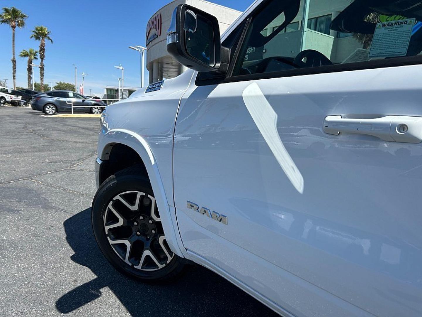 2025 White Ram 1500 4WD (1C6SRFJP3SN) with an 6-Cyl Twin Turbo 3.0L Hurricane engine, Automatic 8-Spd transmission, located at 412 Auto Vista Drive, Palmdale, 93551, (661) 945-0620, 34.592636, -118.136681- Photo#10