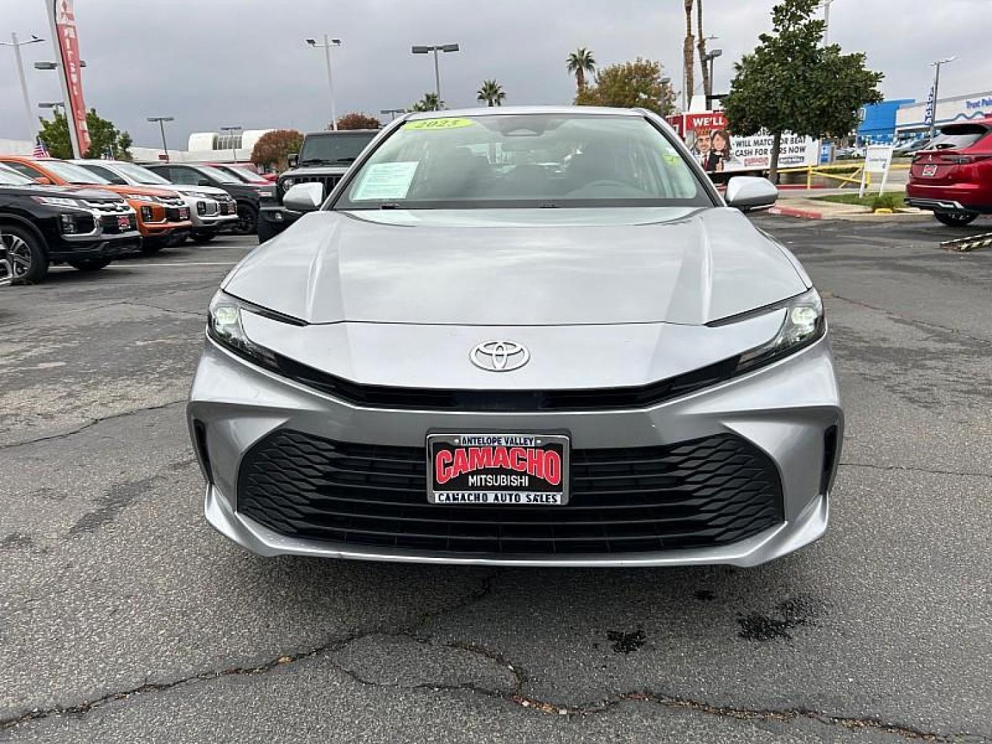 2025 SILVER Toyota Camry (4T1DAACK4SU) with an 4-Cyl Hybrid 2.5 Liter engine, Automatic CVT transmission, located at 412 Auto Vista Drive, Palmdale, 93551, (661) 945-0620, 34.592636, -118.136681- Photo#1