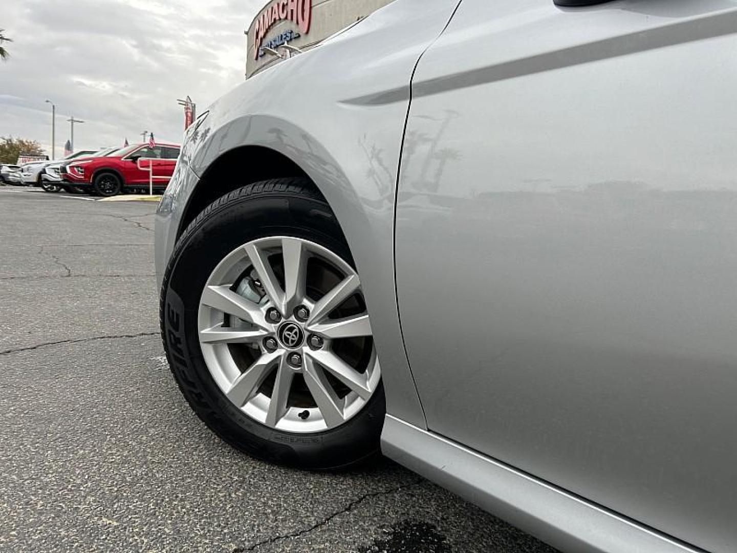 2025 SILVER Toyota Camry (4T1DAACK4SU) with an 4-Cyl Hybrid 2.5 Liter engine, Automatic CVT transmission, located at 412 Auto Vista Drive, Palmdale, 93551, (661) 945-0620, 34.592636, -118.136681- Photo#10