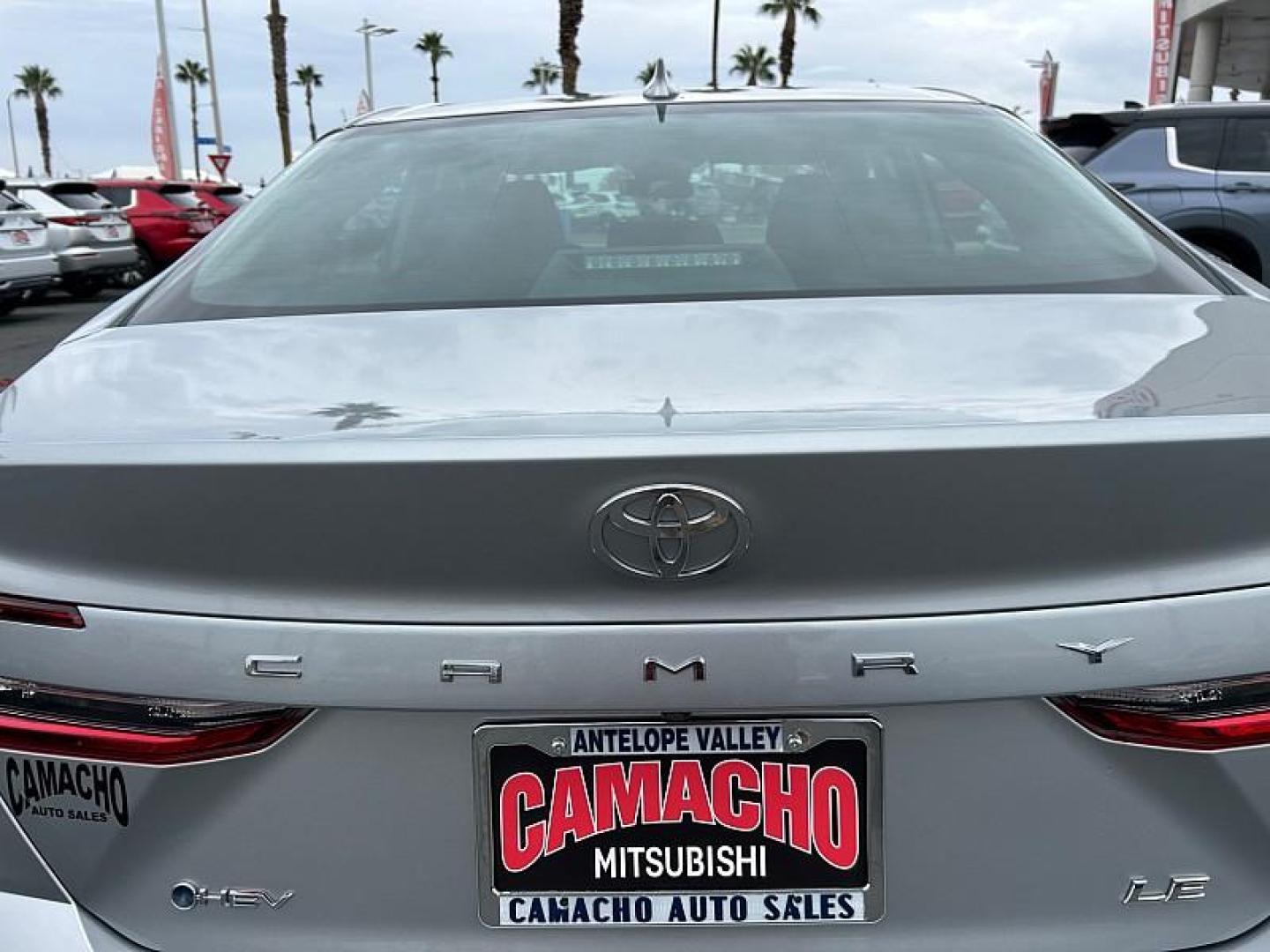 2025 SILVER Toyota Camry (4T1DAACK4SU) with an 4-Cyl Hybrid 2.5 Liter engine, Automatic CVT transmission, located at 412 Auto Vista Drive, Palmdale, 93551, (661) 945-0620, 34.592636, -118.136681- Photo#16