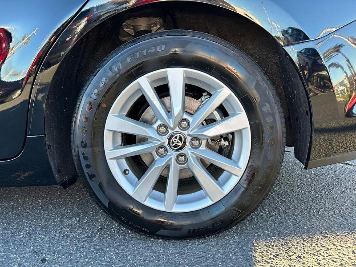 2025 BLACK Toyota Camry (4T1DAACK7SU) with an 4-Cyl Hybrid 2.5 Liter engine, Automatic CVT transmission, located at 412 Auto Vista Drive, Palmdale, 93551, (661) 945-0620, 34.592636, -118.136681 - Photo#9