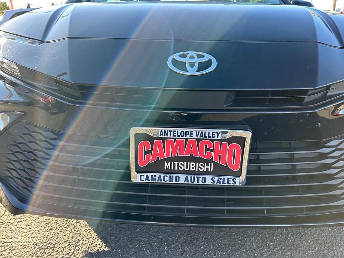 2025 BLACK Toyota Camry (4T1DAACK7SU) with an 4-Cyl Hybrid 2.5 Liter engine, Automatic CVT transmission, located at 412 Auto Vista Drive, Palmdale, 93551, (661) 945-0620, 34.592636, -118.136681 - Photo#14