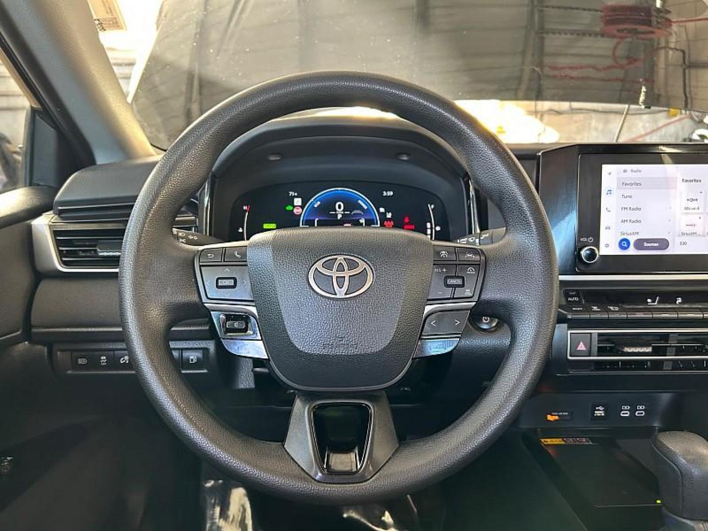 2025 BLACK Toyota Camry (4T1DAACK7SU) with an 4-Cyl Hybrid 2.5 Liter engine, Automatic CVT transmission, located at 412 Auto Vista Drive, Palmdale, 93551, (661) 945-0620, 34.592636, -118.136681 - Photo#25