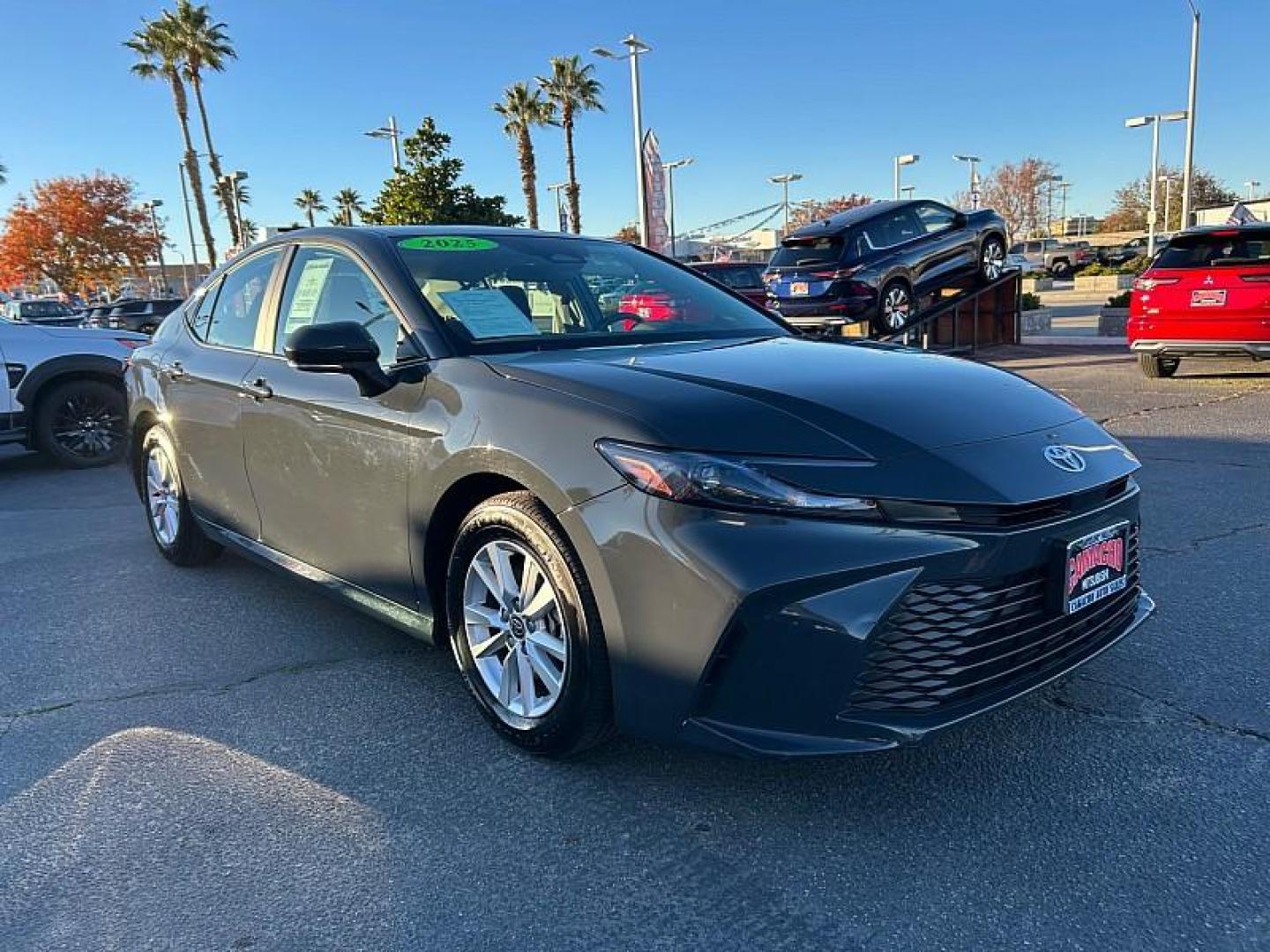 2025 GRAY Toyota Camry (4T1DAACK6SU) with an 4-Cyl Hybrid 2.5 Liter engine, Automatic CVT transmission, located at 412 Auto Vista Drive, Palmdale, 93551, (661) 945-0620, 34.592636, -118.136681 - Photo#46
