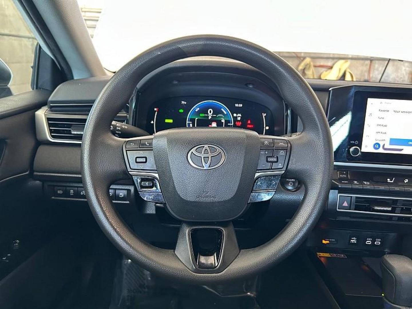 2025 WHITE Toyota Camry (4T1DAACK2SU) with an 4-Cyl Hybrid 2.5 Liter engine, Automatic CVT transmission, located at 412 Auto Vista Drive, Palmdale, 93551, (661) 945-0620, 34.592636, -118.136681 - Photo#20