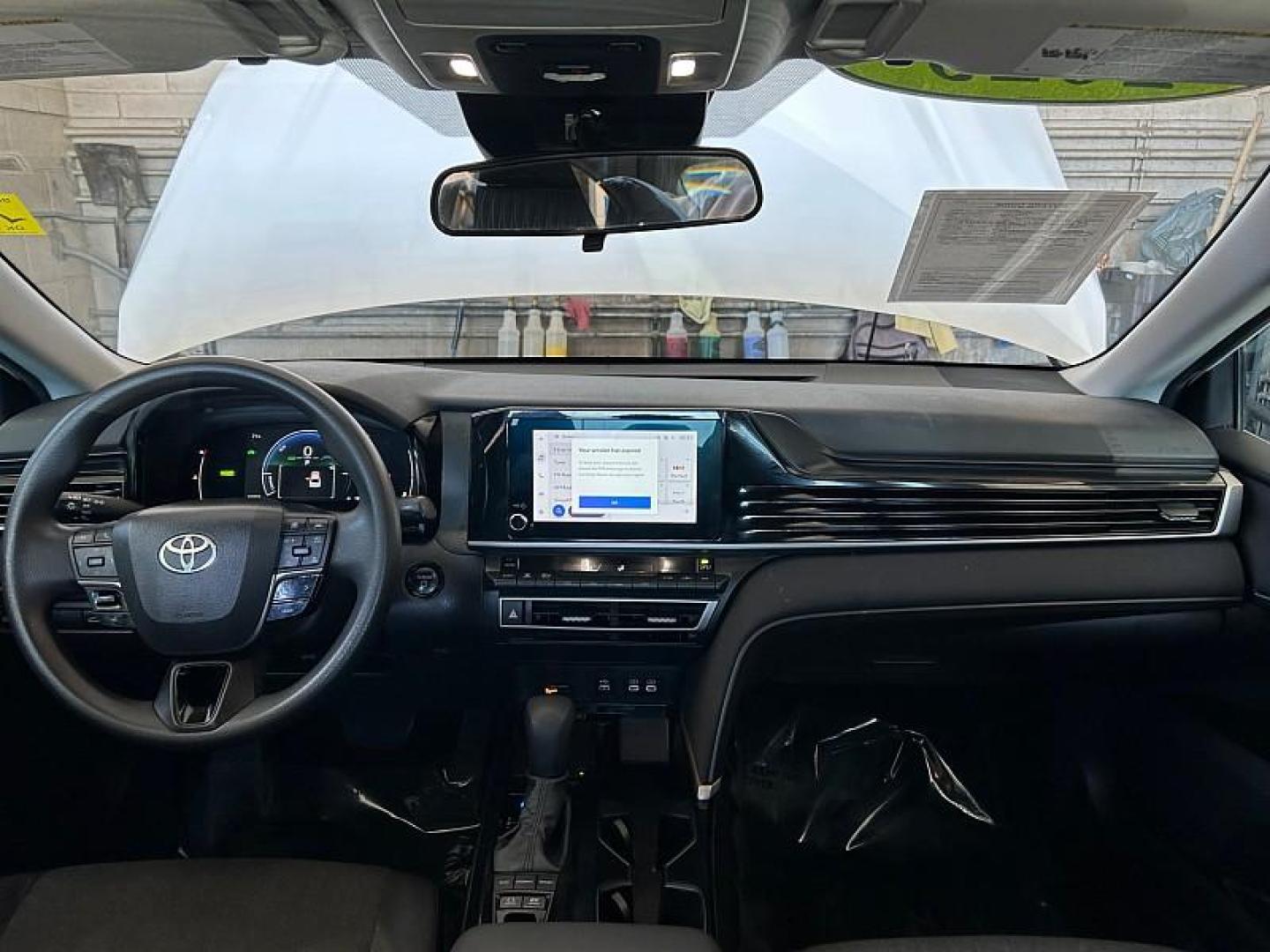 2025 WHITE Toyota Camry (4T1DAACK2SU) with an 4-Cyl Hybrid 2.5 Liter engine, Automatic CVT transmission, located at 412 Auto Vista Drive, Palmdale, 93551, (661) 945-0620, 34.592636, -118.136681 - Photo#21