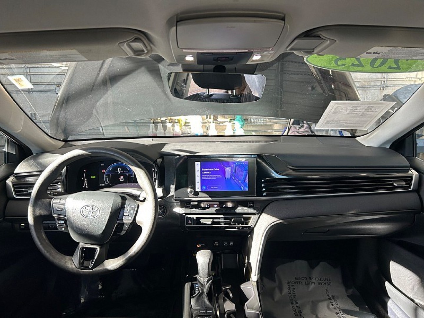 2025 Black Toyota Camry (4T1DAACK0SU) with an 4-Cyl Hybrid 2.5 Liter engine, Automatic CVT transmission, located at 412 Auto Vista Drive, Palmdale, 93551, (661) 945-0620, 34.592636, -118.136681- Photo#16