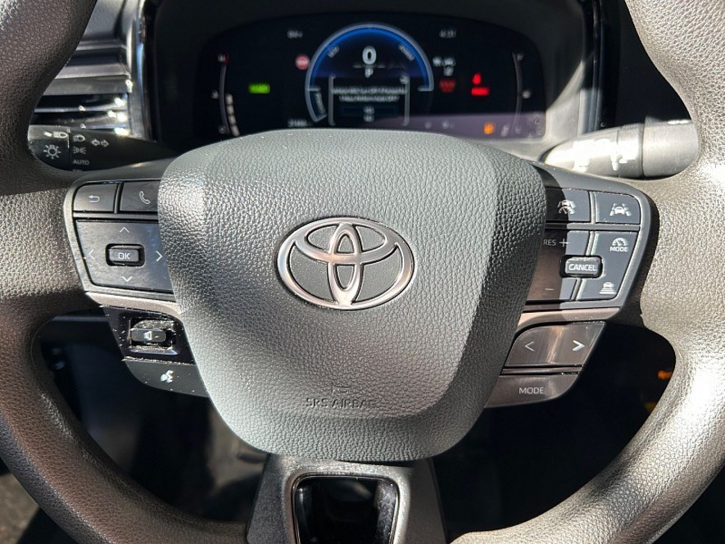 2025 Black Toyota Camry (4T1DAACK0SU) with an 4-Cyl Hybrid 2.5 Liter engine, Automatic CVT transmission, located at 412 Auto Vista Drive, Palmdale, 93551, (661) 945-0620, 34.592636, -118.136681- Photo#17