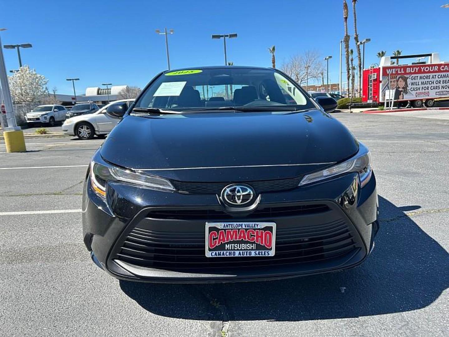 2025 BLACK Toyota Corolla (5YFB4MDE2SP) with an 4-Cyl 2.0 Liter engine, Automatic CVT transmission, located at 412 Auto Vista Drive, Palmdale, 93551, (661) 945-0620, 34.592636, -118.136681- Photo#1