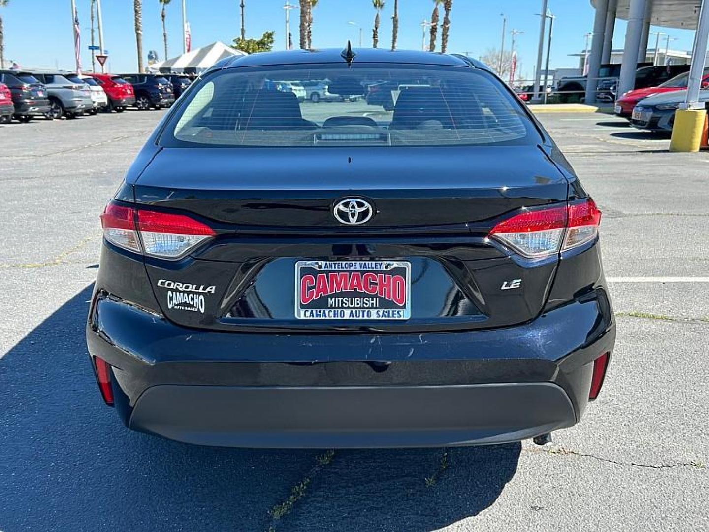 2025 BLACK Toyota Corolla (5YFB4MDE2SP) with an 4-Cyl 2.0 Liter engine, Automatic CVT transmission, located at 412 Auto Vista Drive, Palmdale, 93551, (661) 945-0620, 34.592636, -118.136681- Photo#4