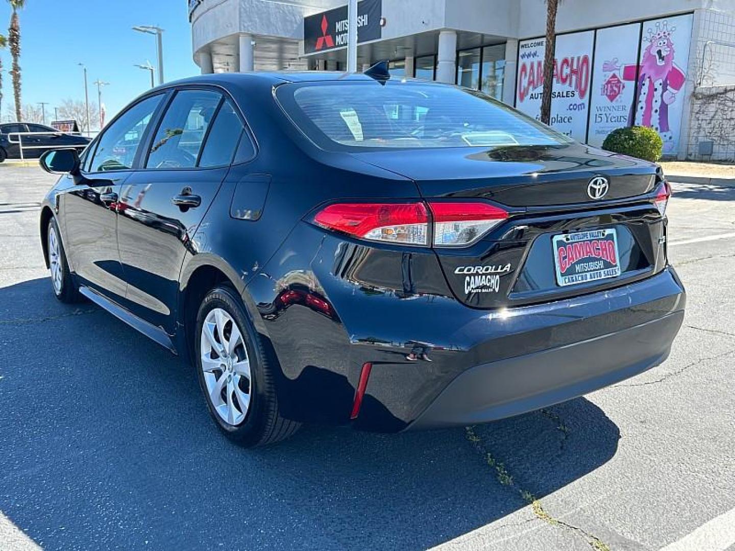 2025 BLACK Toyota Corolla (5YFB4MDE2SP) with an 4-Cyl 2.0 Liter engine, Automatic CVT transmission, located at 412 Auto Vista Drive, Palmdale, 93551, (661) 945-0620, 34.592636, -118.136681- Photo#5