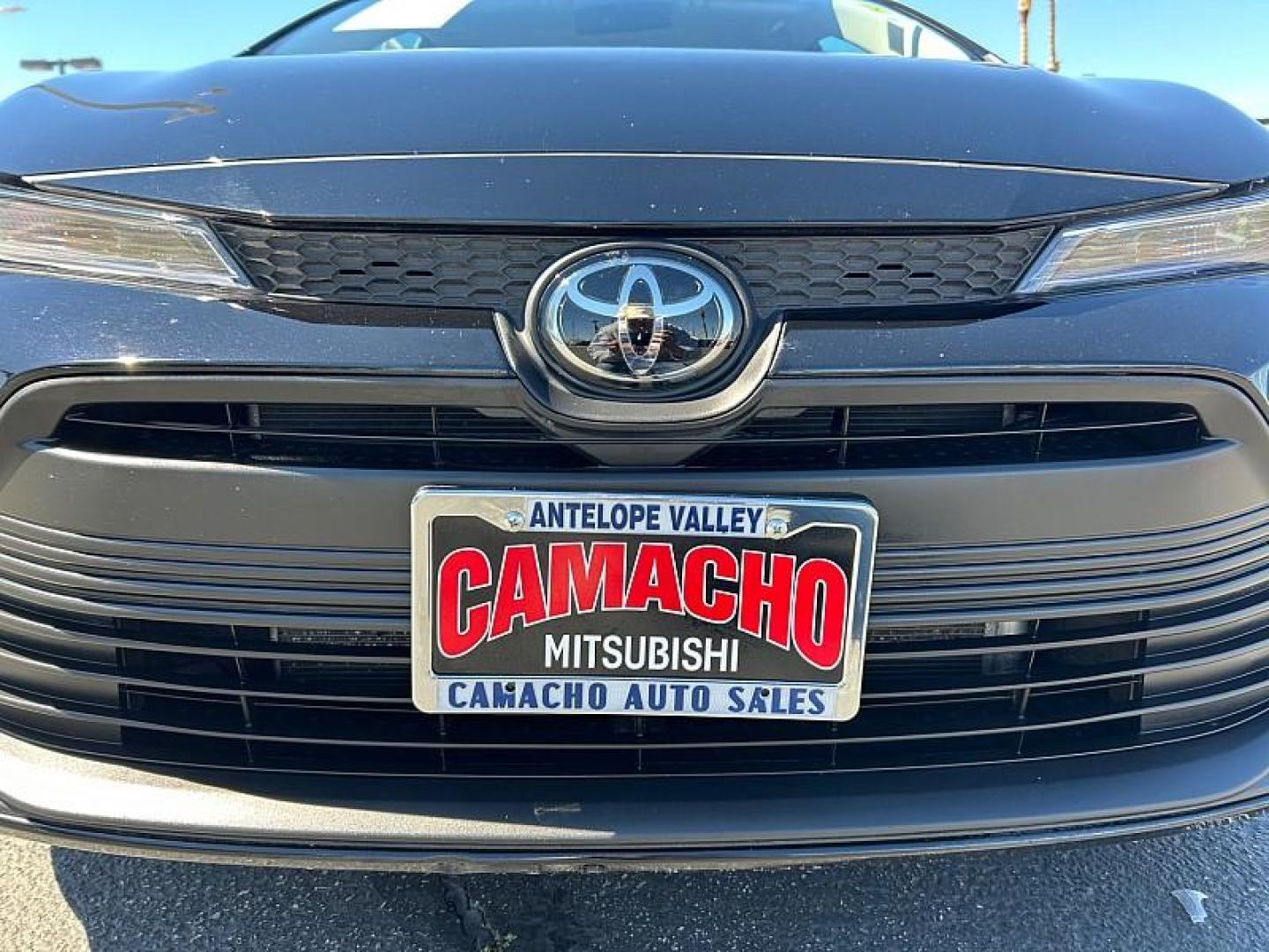 2025 BLACK Toyota Corolla (5YFB4MDE2SP) with an 4-Cyl 2.0 Liter engine, Automatic CVT transmission, located at 412 Auto Vista Drive, Palmdale, 93551, (661) 945-0620, 34.592636, -118.136681- Photo#8