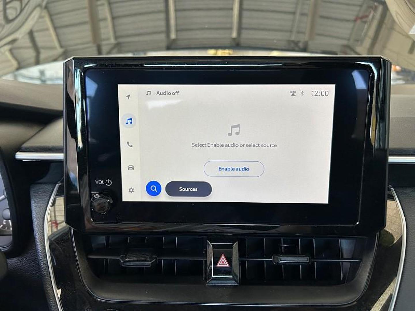 2025 BLACK Toyota Corolla (5YFB4MDE2SP) with an 4-Cyl 2.0 Liter engine, Automatic CVT transmission, located at 412 Auto Vista Drive, Palmdale, 93551, (661) 945-0620, 34.592636, -118.136681- Photo#21